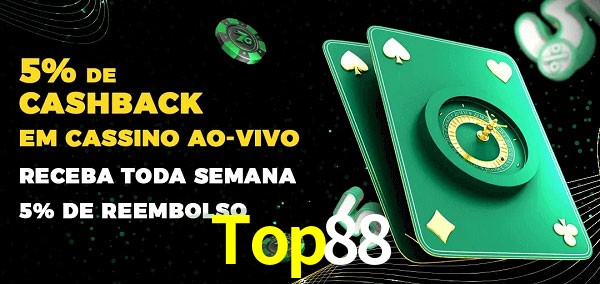 Promoções do cassino ao Vivo Top88
